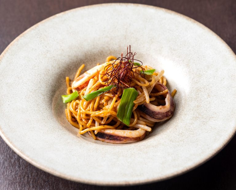 烏賊沙爹炒麺