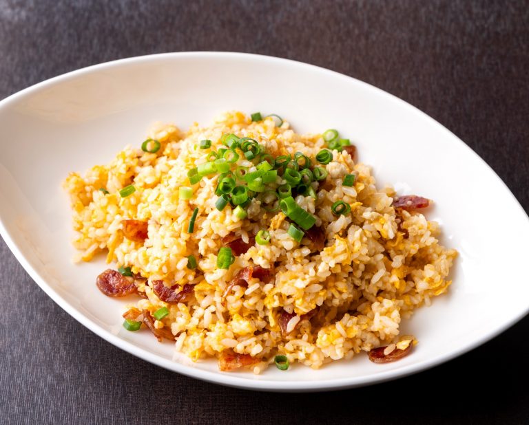鶏粒臘味炒飯